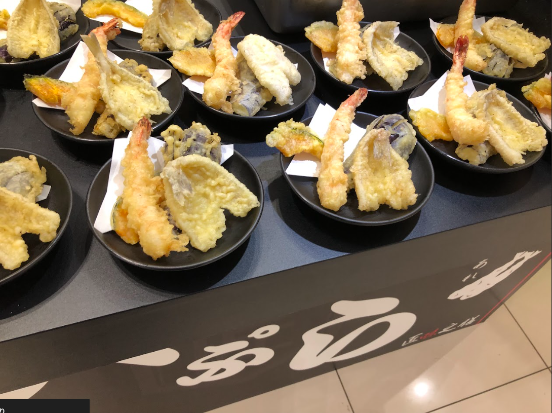 寿司と組み合わせる追加料理（天ぷらなどの揚げ物）の例