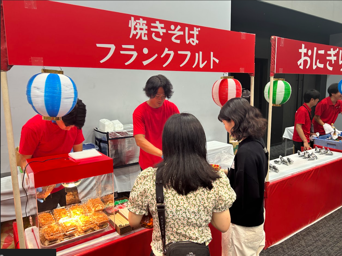 フランクフルトブースの設営例 