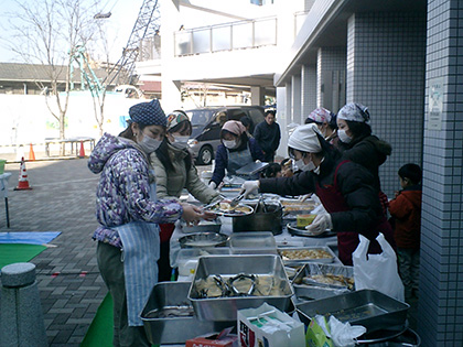 餅つき