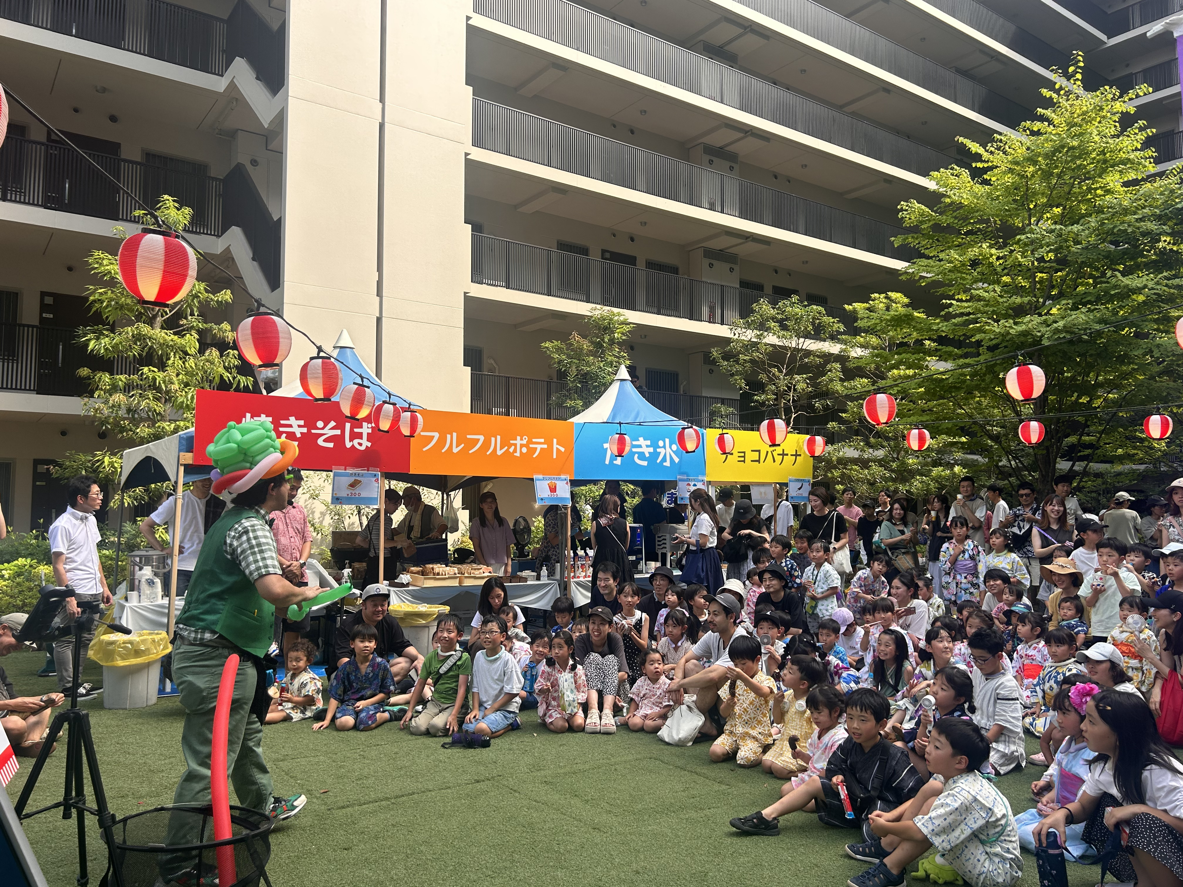 納涼祭・夏祭り風景1