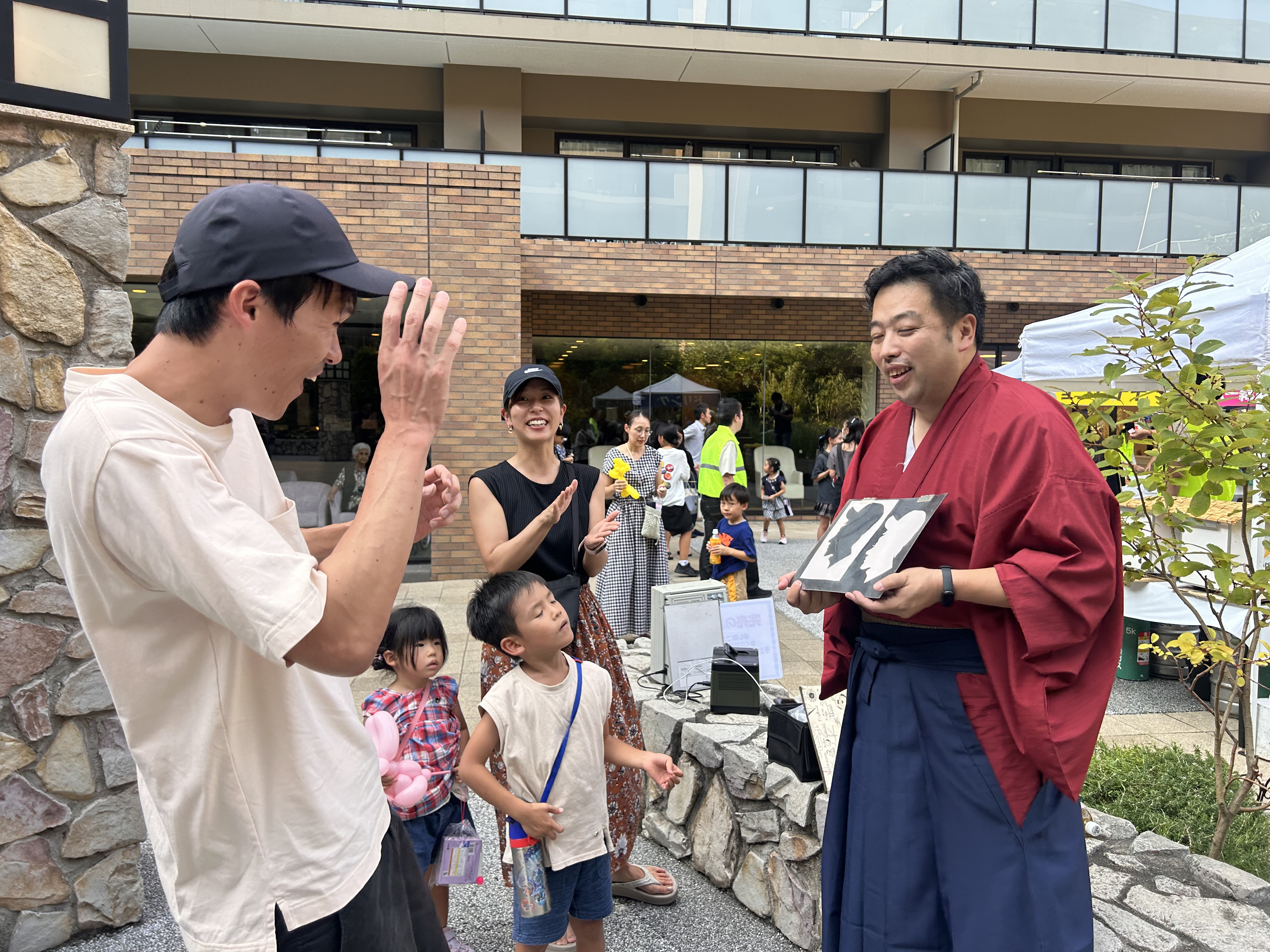 マンションイベントの料理提供